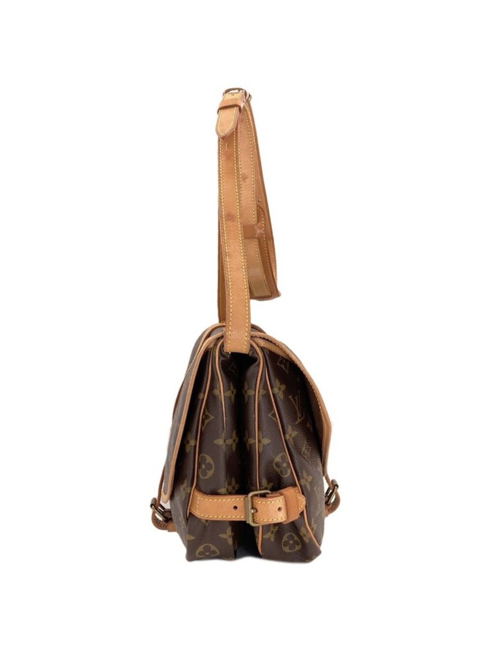 Louis Vuitton Saumur 30 Shoulder Bag Monogram Canvas - Picture 3 of 15